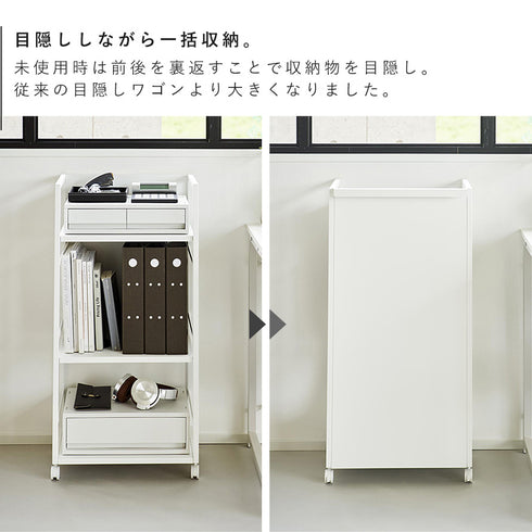 目隠しワゴン タワー L.|s3